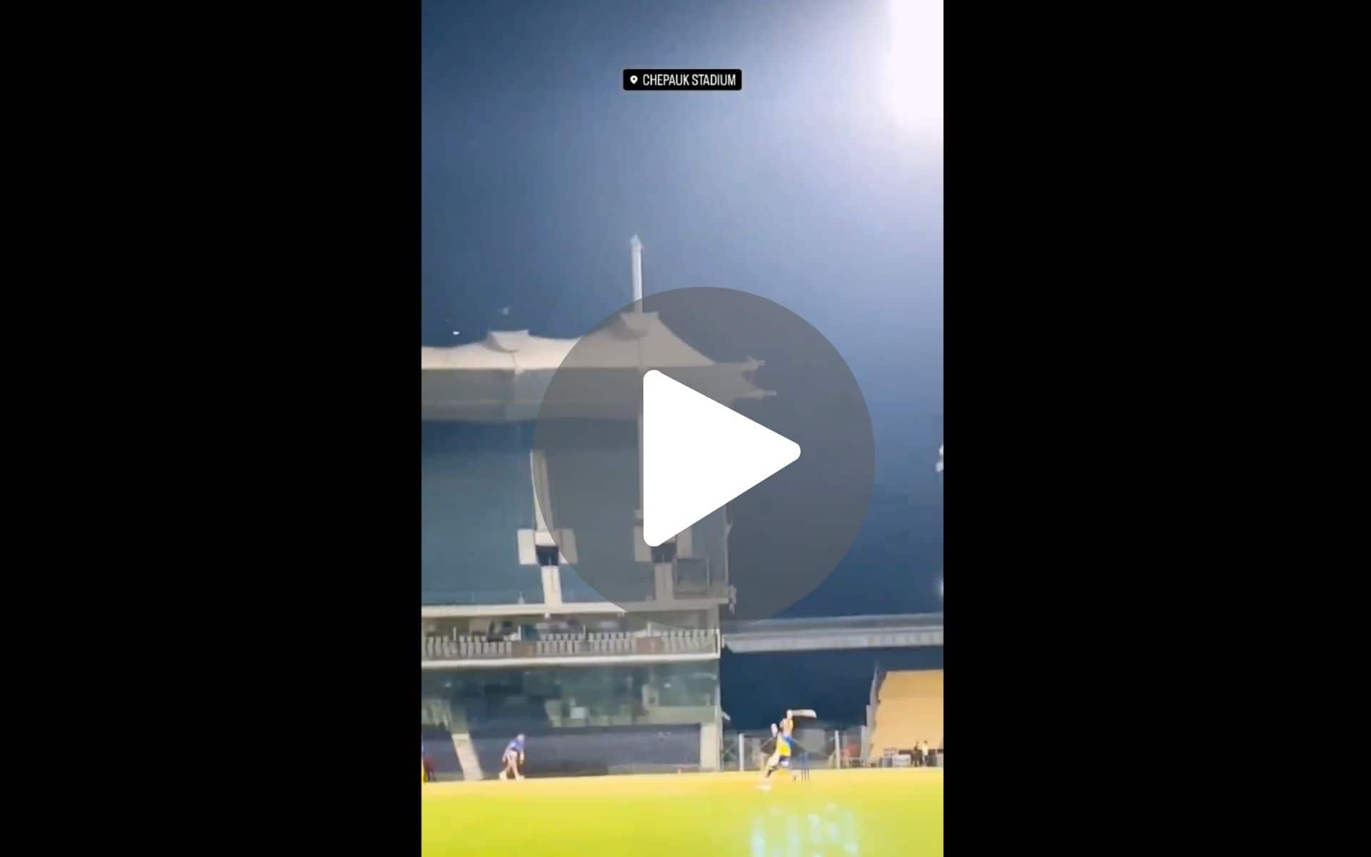 [Watch] MS Dhoni Smashes Cracking Sixes At Practice For CSK Before IPL 2024